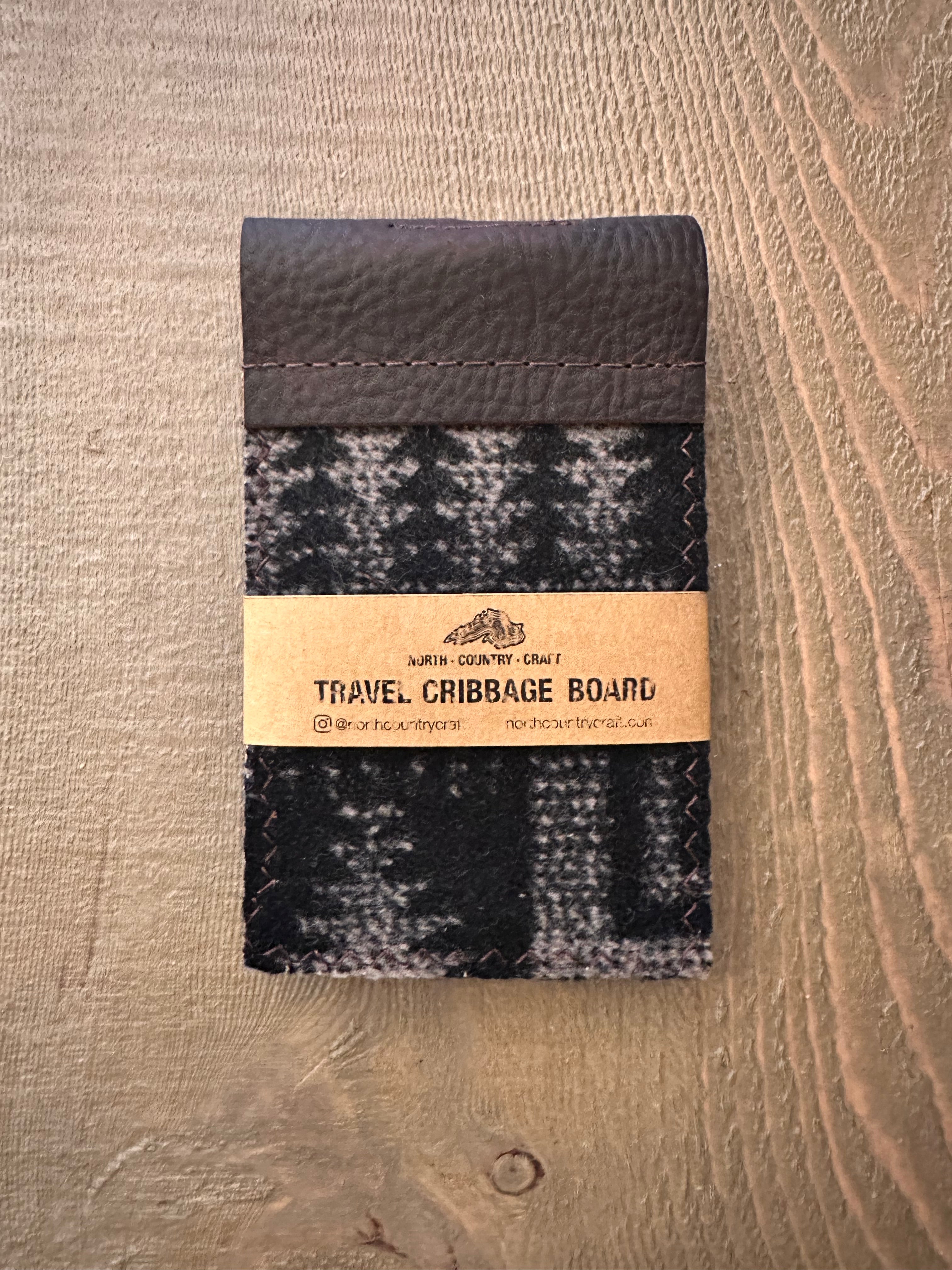 Travel Pendleton Cribbage Board