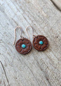 Cactus Creek Prairie Flower Dangle Earring